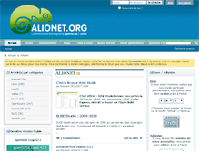 Tablet Screenshot of alionet.org